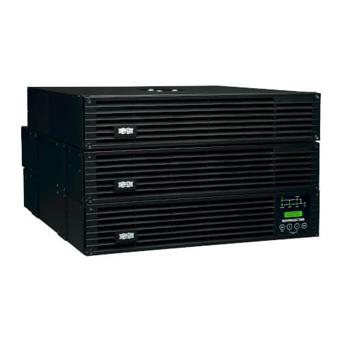 Tripp-Lite SU6000RT4UTFTAA | SmartOnline 120/208/240V 6kVA On-Line UPS – Double Conversion, 5.4kW, 6U, Network Card Option, TAA Compliant
