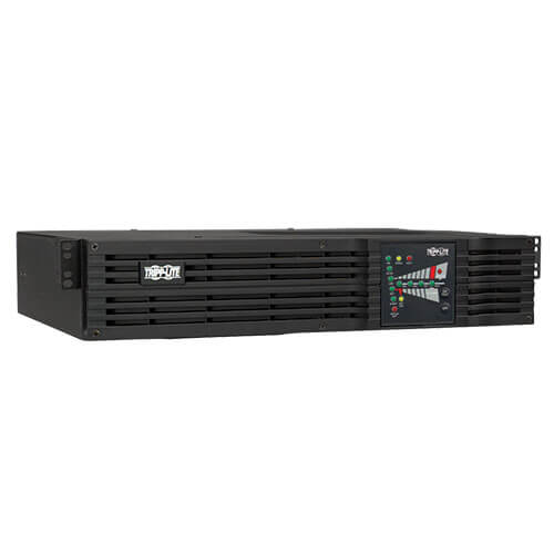 Tripp-Lite SU750RTXL2UN | SmartOnline 120V 750VA 600W Double-Conversion UPS, 2U Rack/Tower, Extended Run, Pre-installed WEBCARDLX Network Interface, USB, DB9 Serial