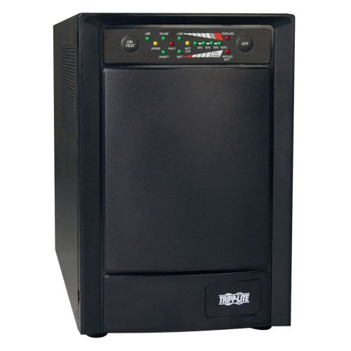 Tripp-Lite SU750XL | SmartOnline 120V 750VA 600W Double-Conversion UPS, Tower, Extended Run, Network Card Options, USB, DB9 Serial