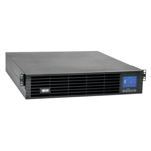 Tripp-Lite SUINT3000LCD2U | 208/230V 3000VA 2.7kW Double-Conversion UPS - 10 Outlets, Extended Run, Card Slot, LCD, USB, DB9, 2U