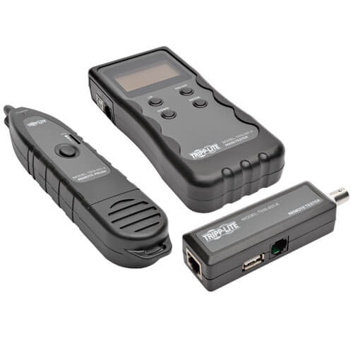 Tripp-Lite T010-001-K | Multi-Function Cable Tester with Wire Tracker (RJ45, RJ11, BNC, USB)