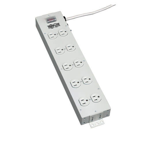 Tripp-Lite TLM1015NC | Power It! 10-Outlet Power Strip, 15 ft. (4.57 m) Cord