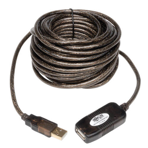 Tripp-Lite U026-10M | USB 2.0 Active Extension Repeater Cable (A M/F), 10M (32.8 ft.)
