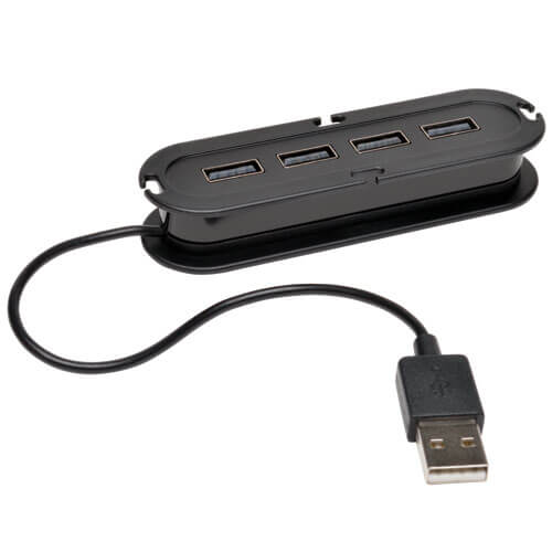 Tripp-Lite U222-004 | 4-Port USB 2.0 Ultra-Mini Hub