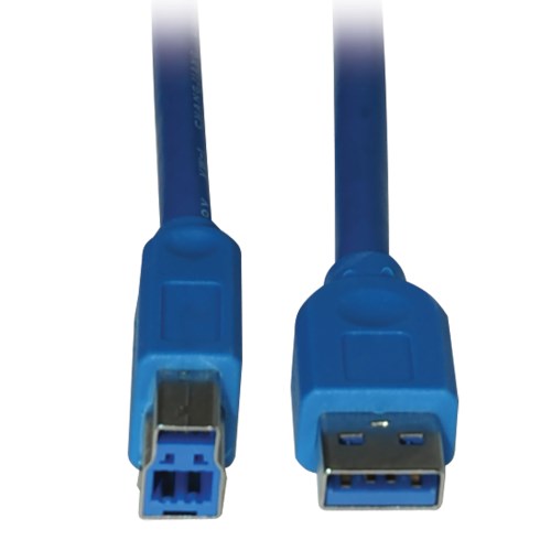 Tripp-Lite U322-015 | USB 3.0 SuperSpeed Device Cable (AB M/M), 15 ft. (4.57 m)