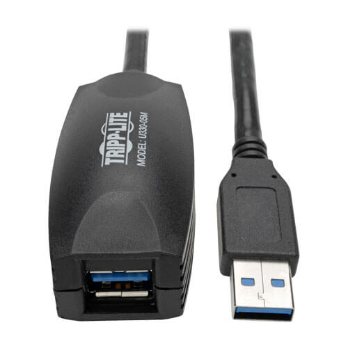 Tripp-Lite U330-05M | USB 3.0 SuperSpeed Active Extension Repeater Cable (A M/F), 5M (16.4 ft.)