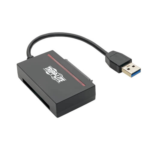 Tripp-Lite U338-CF-SATA-5G | USB 3.1 Gen 1 (5 Gbps) to CFast 2.0 Card and SATA III Adapter, USB-A