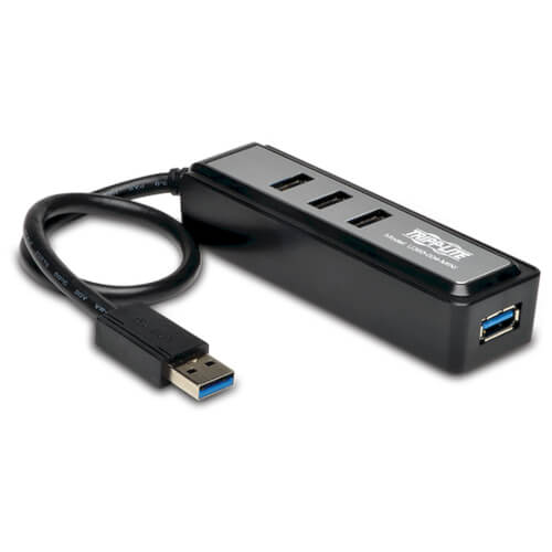 Tripp-Lite U360-004-MINI | 4-Port Portable USB 3.0 SuperSpeed Hub