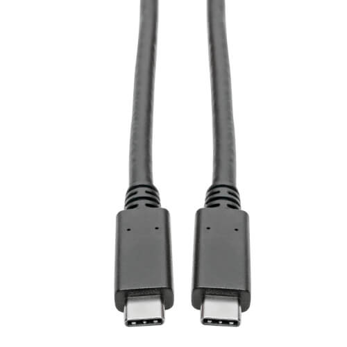 Tripp-Lite U420-C06 | USB-C Cable (M/M) - USB 3.1, Gen 1 (5 Gbps), USB-IF certified, Thunderbolt 3 Compatible, 6 ft. (1.83 m)