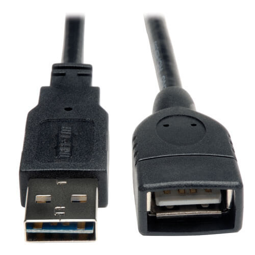 Tripp-Lite UR024-006 | Universal Reversible USB 2.0 Extension Cable (Reversible A to A M/F), 6 ft. (1.83 m)