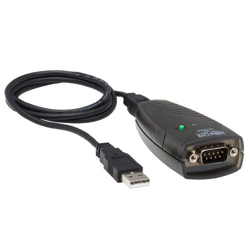 Tripp-Lite USA-19HS | Keyspan USB to Serial Adapter - USB-A Male to DB9 RS232 Male, 3 ft. (0.91 m), TAA