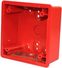 Wheelock E50SB-R | Red Backbox for E50 Speaker