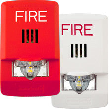 Wheelock LHSR3 | Red Wall Mount Exceder LED Horn Strobe, 15/30/75/110 24 VDC