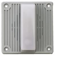 Wheelock MT4-115-WH-VNS | Silver No Lettering, Multitone Electronic Horn Strobe 115 VAC