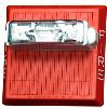 Wheelock MTWP-24MCCH-FR | Wall Mount Multitone Weatherproof Horn Strobe - Red 24VDC 115 /177CD