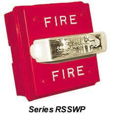 Wheelock RSSWP-2475W-NW | White, Wall Mount Series RSSWP Strobe 24VDC No Lettering