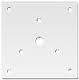 Wheelock SHMP-W | White Adapter Plate to Mount the STH15SR to a Series RSSP Strobe Mounting Plate