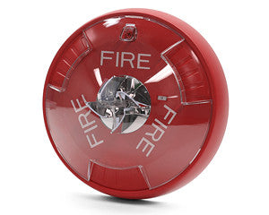 Wheelock STRC | Red Ceiling Mount Exceder Strobe 2W, 12/24V,8CD